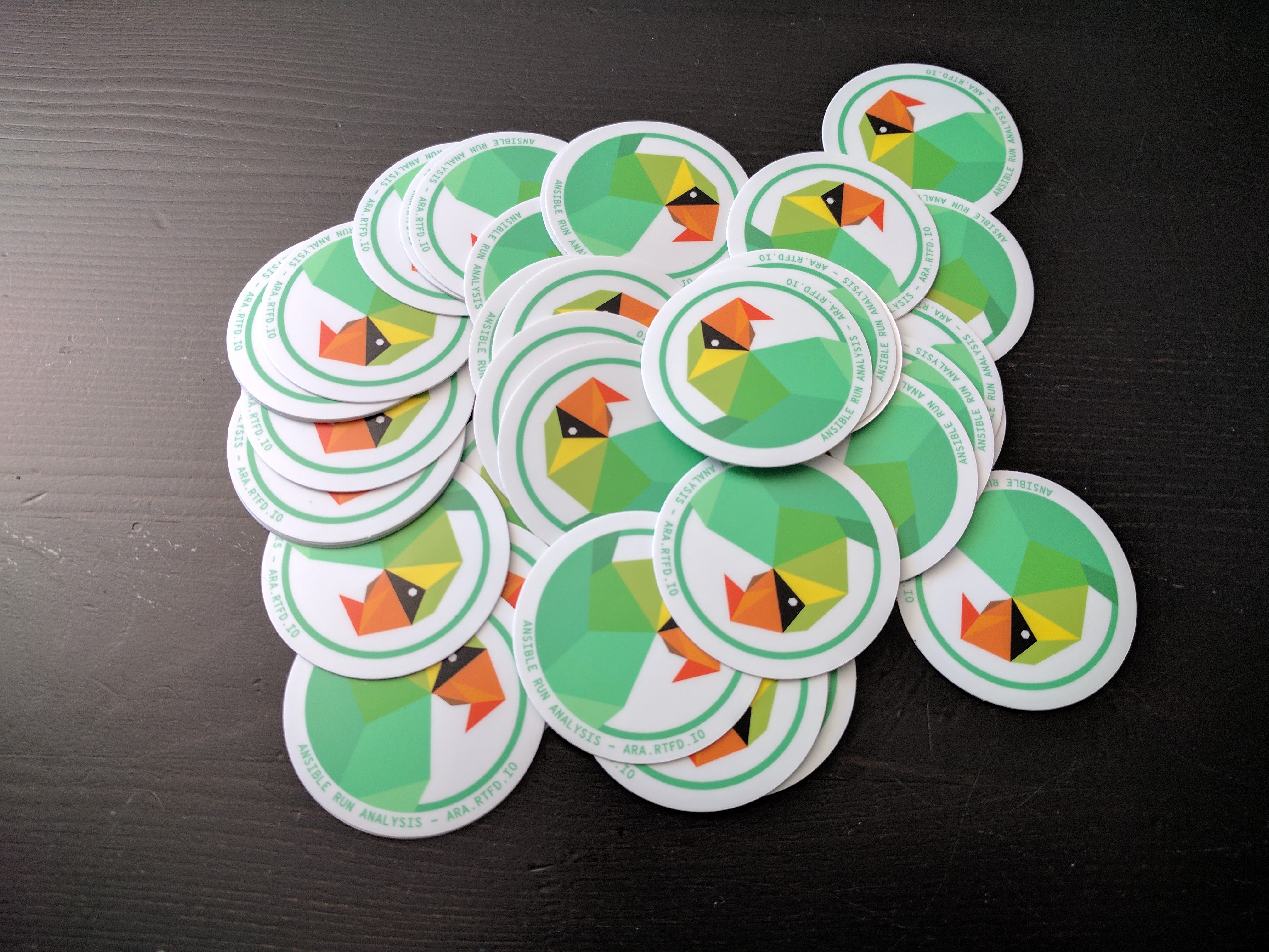 ARA stickers!